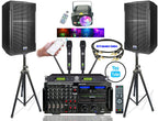 Singtronic Professional 4000W YouTube Karaoke System via iPhone & PC Android