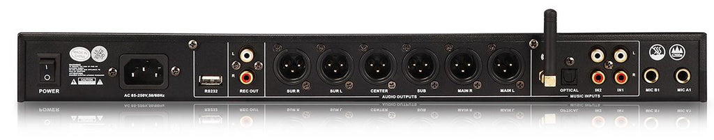 Singtronic Professional Class D 3000W Power Amplifier + Digital Karaoke Processor Mixer Anti-Feedback