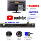 Singtronic Professional Class D 3000W Power Amplifier + Digital Karaoke Processor Mixer Anti-Feedback