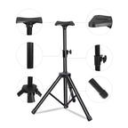 Singtronic Professional Heavy Duty Adjustable Tripod Speaker Stand (Pair)