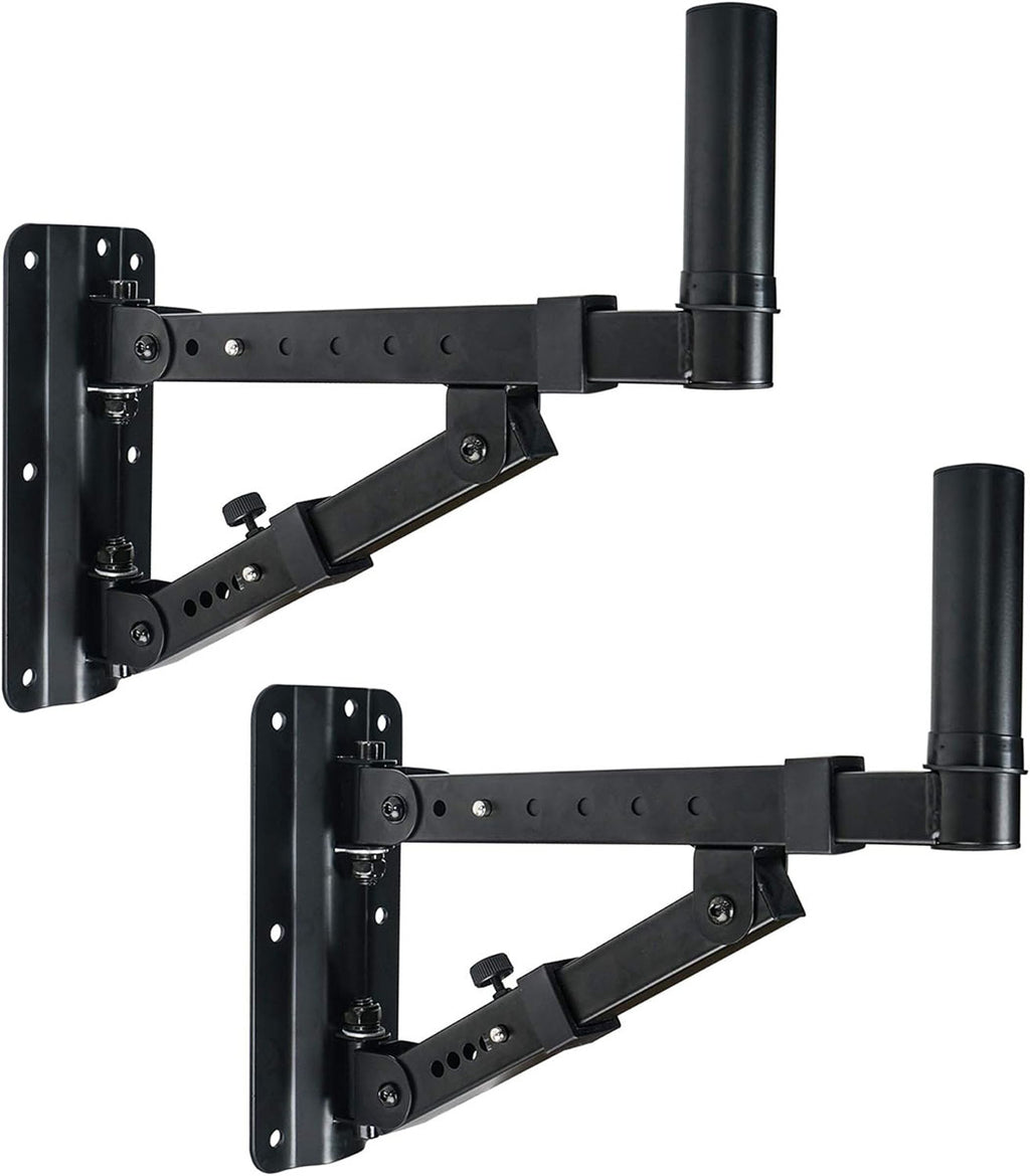 Singtronic Professional Heavy Duty Speaker Wall Mount Bracket (Pair)