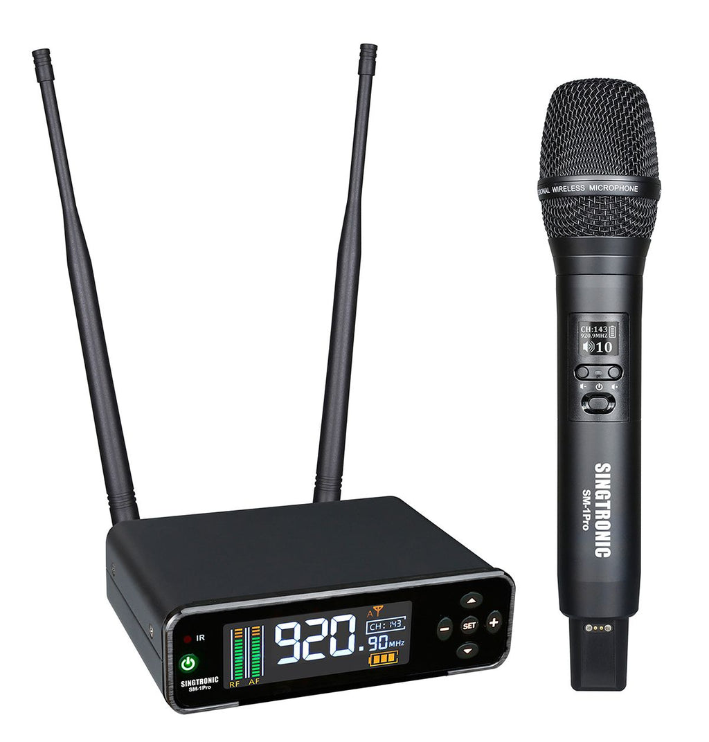 Singtronic SM-1Pro Single Microphone Professional True Diversity Rechargeable Wireless System