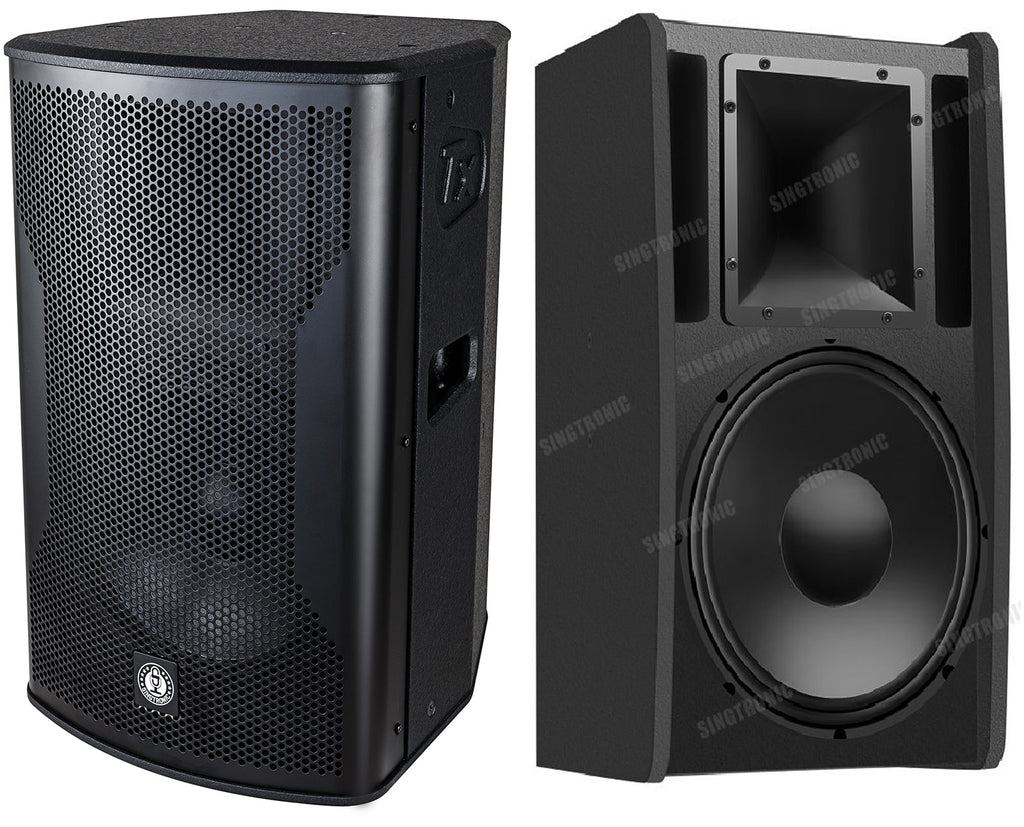 Singtronic TX-12DSP Professional 4000W Self-Power Karaoke Speaker System (Pair)