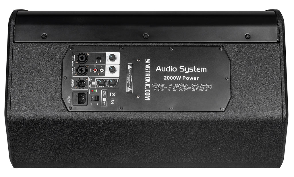 Singtronic TX-12M-DSP Professional 2000W Powered Monitor Speaker System