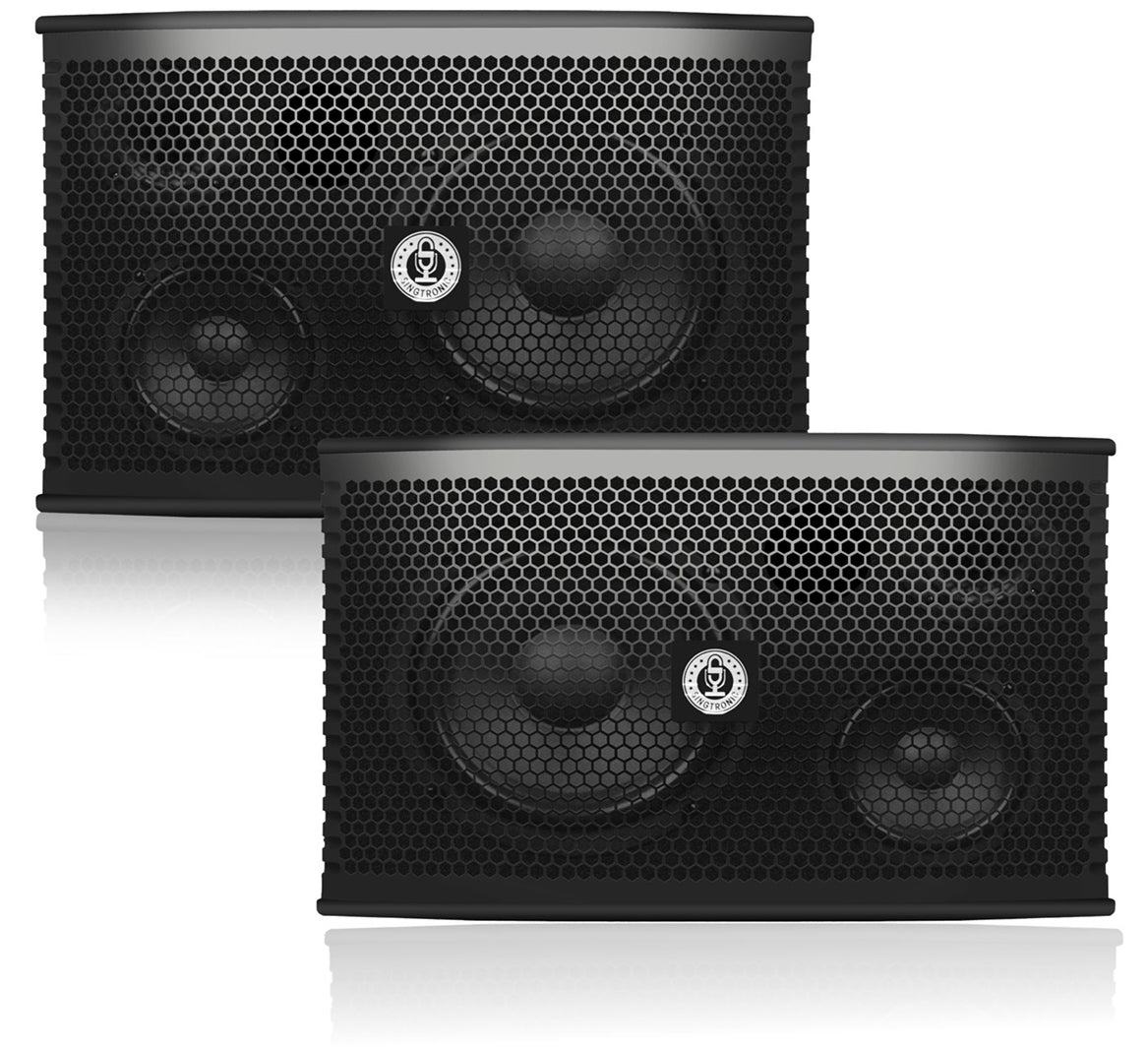 Singtronic Youtube Karaoke System 3000W Built in Optical, Bluetooth, Echo, Anti-feedback mics.