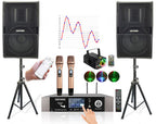Singtronic Youtube Professional Complete 3500W Karaoke System via Iphone / Ipad & Android PC