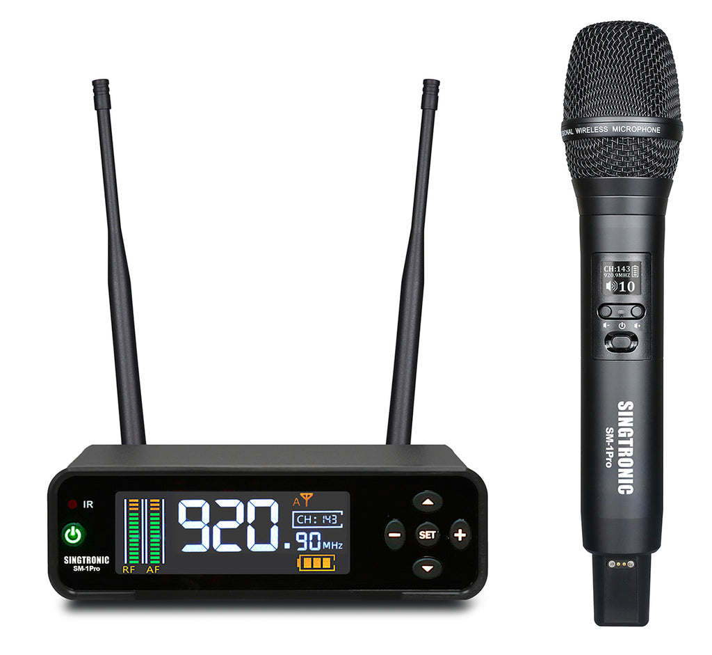 Singtronic SM-1Pro Single Microphone Professional True Diversity Rechargeable Wireless System