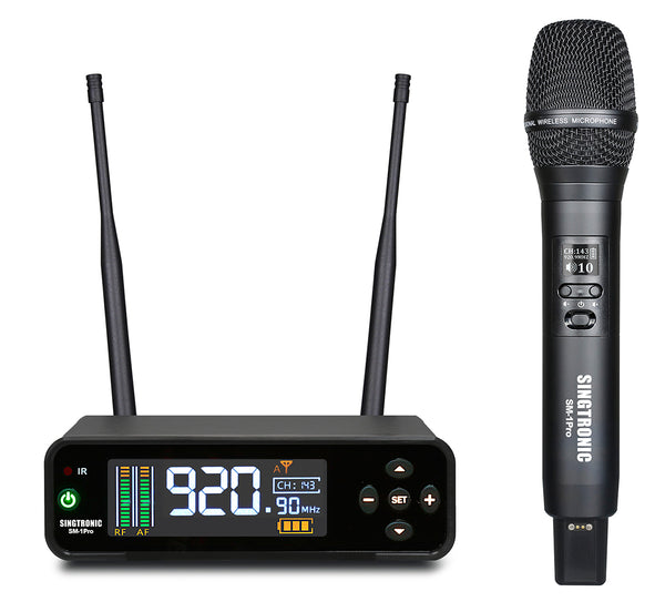 Singtronic SM-1Pro Single Microphone Professional True Diversity Rechargeable Wireless System