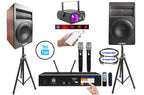 Singtronic 2500W Professional Complete 4 in 1 Karaoke System by Iphone / Ipad & Tablets PC