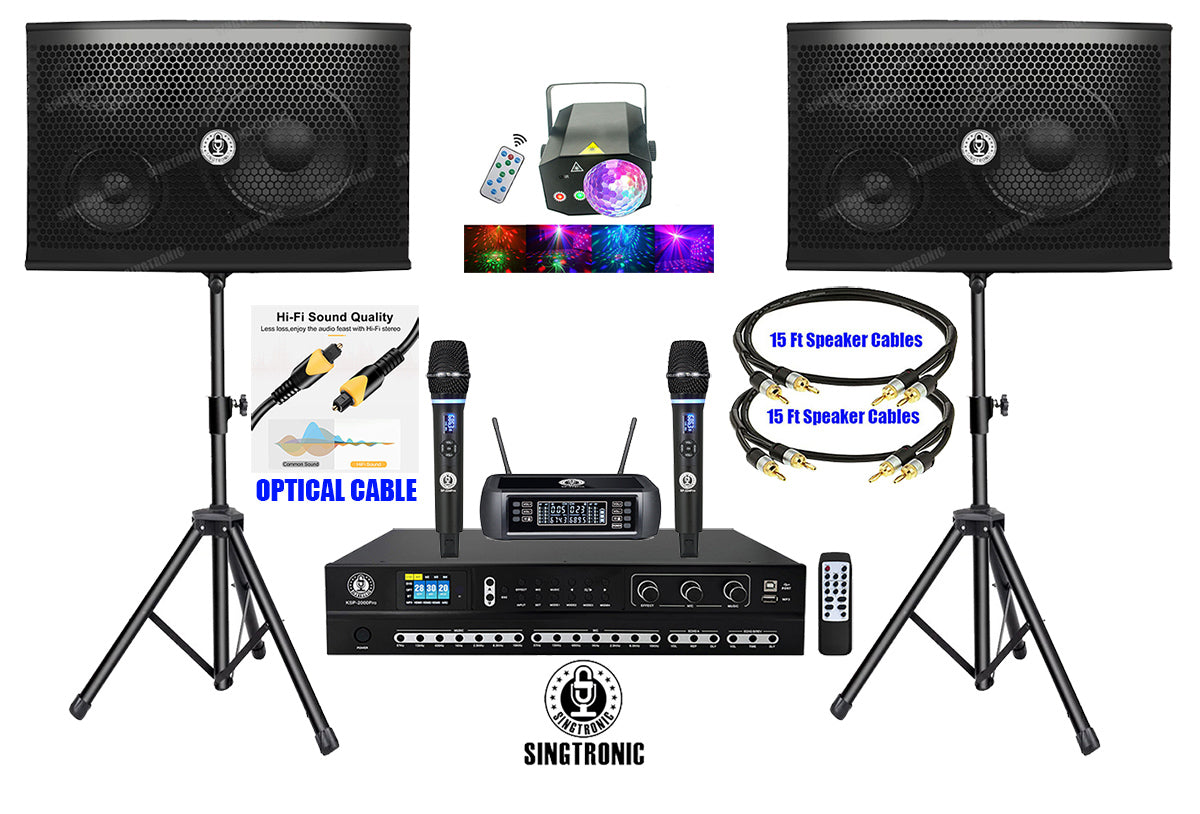Singtronic Karaoke System 3000W Digital via Unlimitted Youtube Songs