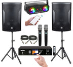 Karaoke System Professional Complete 4000W Built in HDMI-Arc, Optical, Bluetooth and Anti-Feedback