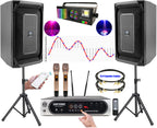 Singtronic Professional 6000W Youtube Karaoke System Specials Select Songs by IOS & Android Apps