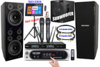 Singtronic Complete Karaoke System Professional 6000W Built in Anti-Feedback Microphones