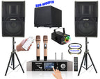 YouTube Karaoke System by iPhone / iPad &amp; PC Tablet Professional 3500W Complete System