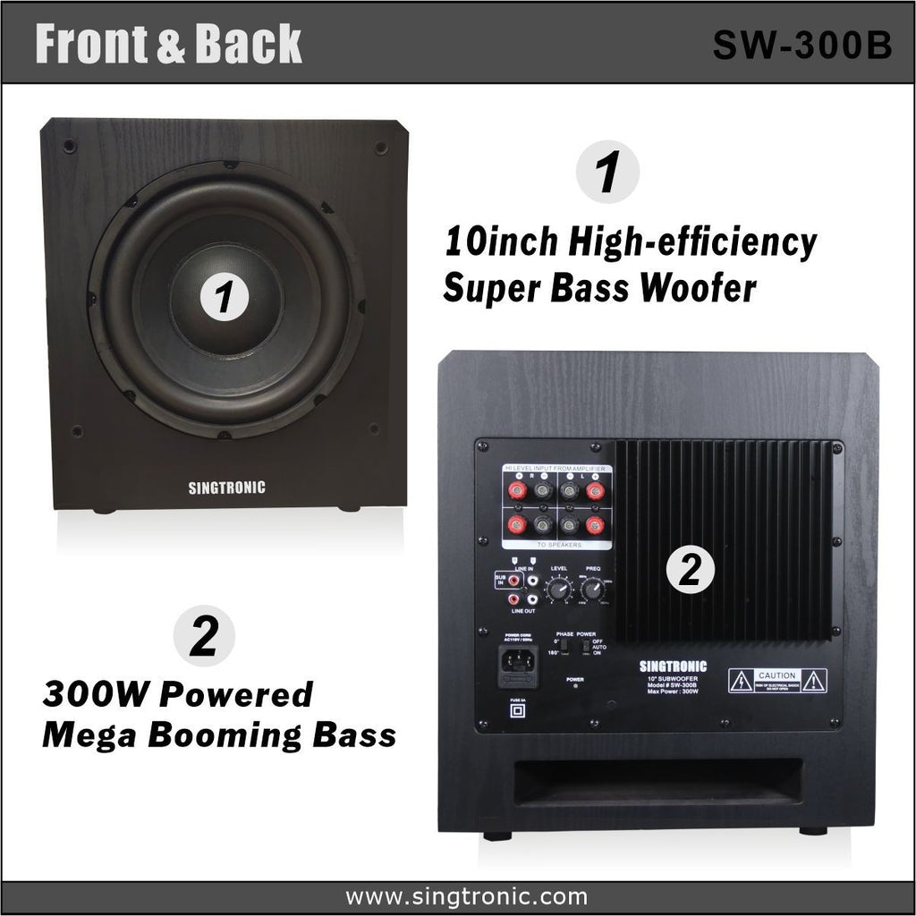 YouTube Karaoke System by iPhone / iPad &amp; PC Tablet Professional 3500W Complete System