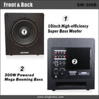 YouTube Karaoke System by iPhone / iPad &amp; PC Tablet Professional 3500W Complete System
