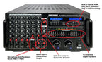 Youtube Karaoke System Singtronic 5000W Select Songs via Iphone / Ipad and Android